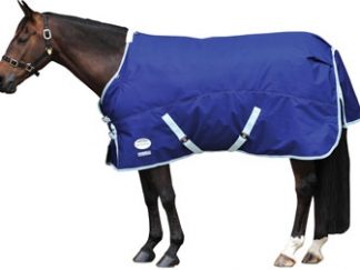 Weatherbeeta Landa Freestyle Standard Neck Medium Navy/Silver